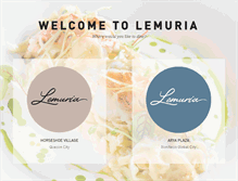 Tablet Screenshot of lemuria.com.ph